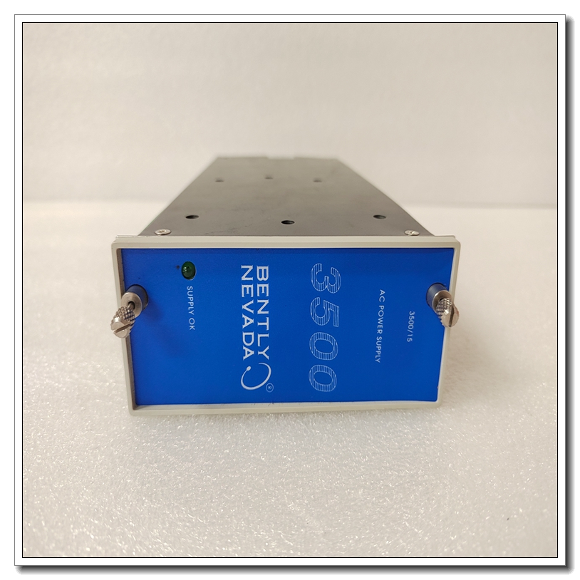 Bently Nevada	3500/15 127610-01 电源模块老款前卡