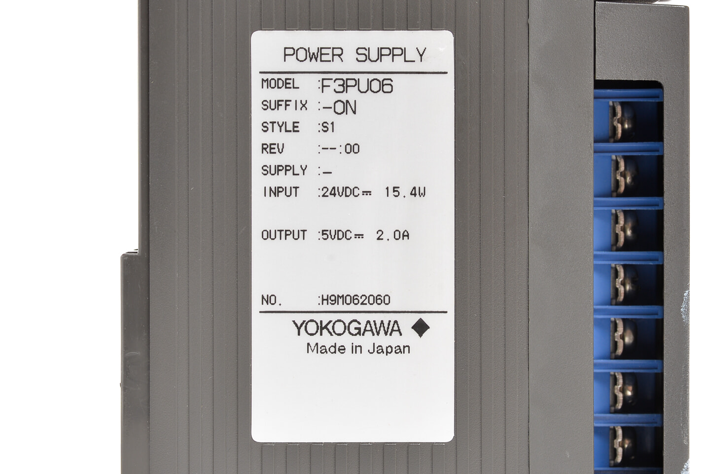 YOKOGAWA  F3PU06-0N  模块